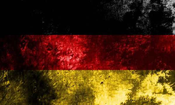 Old Germany Grunge Background Flag — Stock Photo, Image