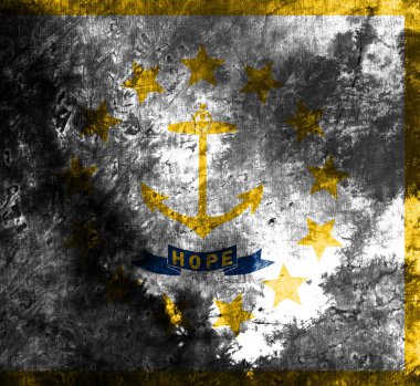 Rhode Island Eyalet grunge bayrak, Amerika Birleşik Devletleri
