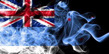  Ross bağımlılığı duman bayrak, yeni Zaeland bağımlı bölge fla