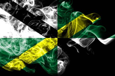 Monterey şehir duman bayrak, California State, Amerika Birleşik Devletleri Ame