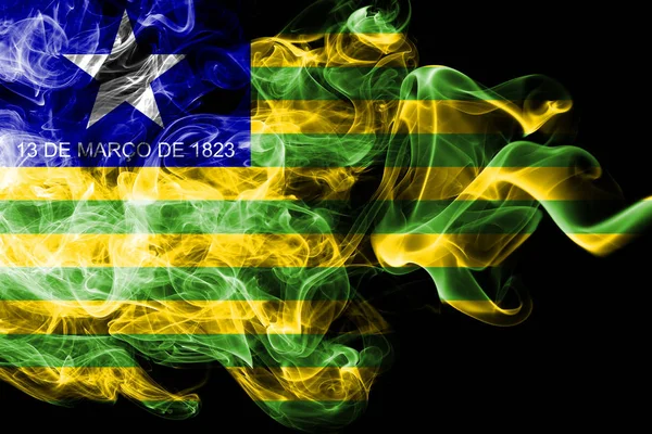 Piaui smoke flag, Brazil — стокове фото