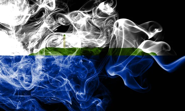 Navassa Island kouře vlajka, Spojené státy závislé území fla — Stock fotografie
