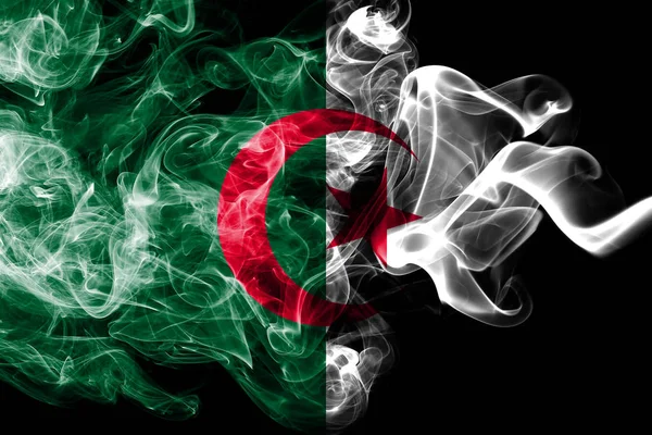 Algerien Rauchfahne — Stockfoto