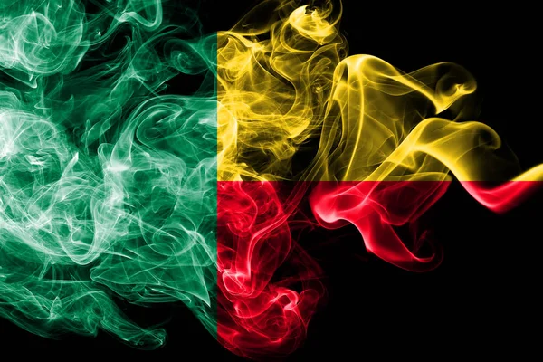 Bandiera fumo Benin — Foto Stock