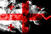 Georgia füst zászló