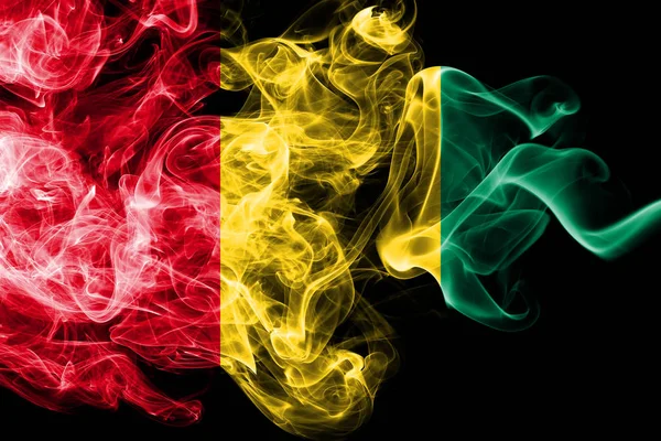 Guinea smoke flag — Stock Photo, Image