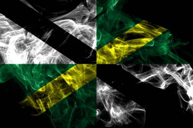 Monterey şehir duman bayrak, California State, Amerika Birleşik Devletleri Ame