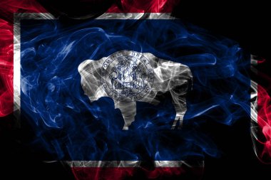 Wyoming eyaleti duman bayrağı, Amerika Birleşik Devletleri