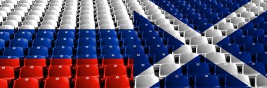 Rusya, İskoçya stadyum koltuk kavramı. Avrupa futbol yeterlilik oyunları