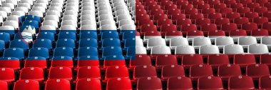 Slovenya, Sloven, Letonya, Letonya stadyum da koltuk konsepti. Avrupa futbol yeterlilik oyunları