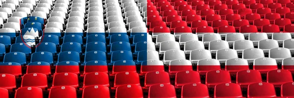 Slovenya, Sloven, Avusturya, Avusturya stadyum koltuk konsepti. Avrupa futbol yeterlilik oyunları