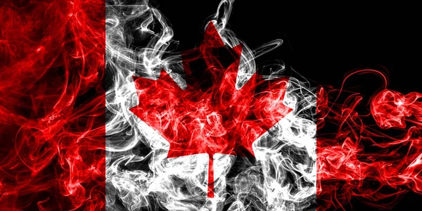 Kanada Sigara Bayrağı Ulusal Bayrak — Stok fotoğraf