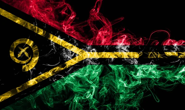 Vanuatu Rook Vlag Nationale Vlag — Stockfoto