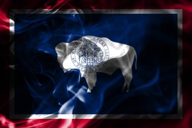 Wyoming eyaleti duman bayrağı, Amerika Birleşik Devletleri