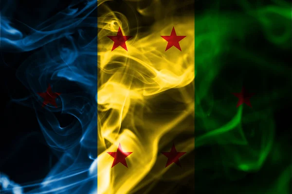 Flaga Dymna Królestwa Ogoni Flaga Terytorium Zależnego — Zdjęcie stockowe