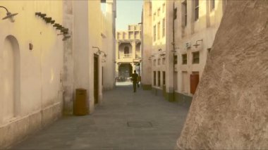 Doha, Katar Souq waqif sokakta