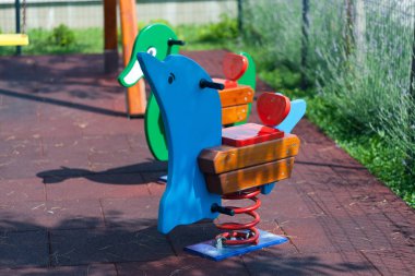 Çocuk sallanan sandalye Park