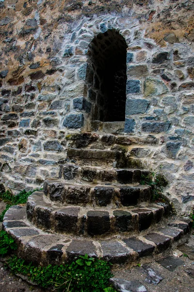 Escadas Porta Das Pedras Famoso Castelo Trabzon Turquia — Fotografia de Stock