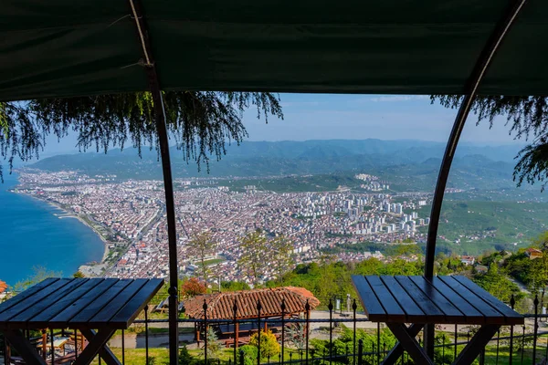 Ordu Boztepe balkonundan güzel cityscape