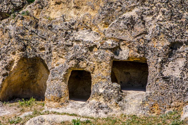 Ancient Rocks Phrygian Period Same Cappadocia Located Turkish Cities Afyon — Stock Photo, Image