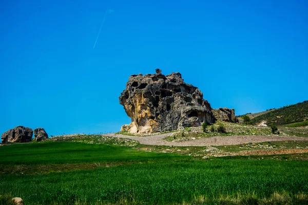 Ruínas Período Frígio Vale Frígio Cidade Afyonkarahisar — Fotografia de Stock