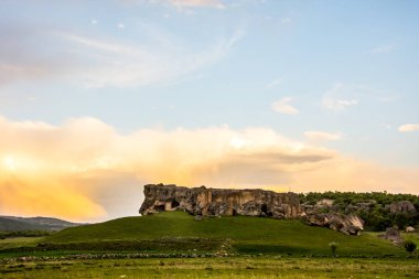 Afyon şehir Türkiye'de Frig Vadisi'nde güzel görünüme