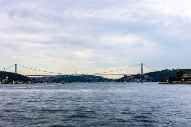 İstanbul 'un şehir Türkiye'de güzel Boğaz Köprüsü