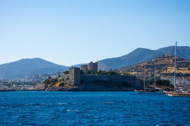 Bodrum Bodrum Kalesi ve Ege Denizi ile güzel manzara