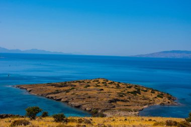 Bodrum şehir Ege Denizi'nde küçük Yarımadası