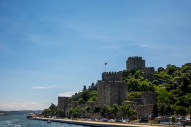 Istanbul kentinde Rumeli Kalesi, Türkiye 29 Haziran 2018