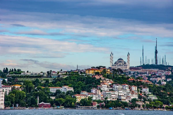 Collina Camlica Moschea Della Repubblica Istanbul Turchia Giugno 2018 — Foto Stock
