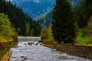 Uzungöl köyünde demirkapı Nehri 