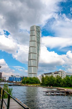 Turning Torso İskandinavya'nın en yüksek binası bulunan