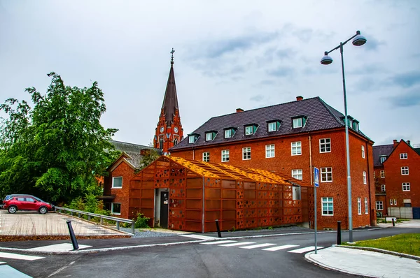 Allhelgonakyrka i Lunds stad — Stockfoto