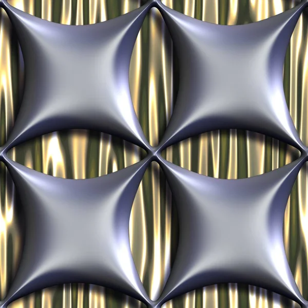 Nahtlos Kachelbare Metall Dekorativen Hintergrund Muster — Stockfoto