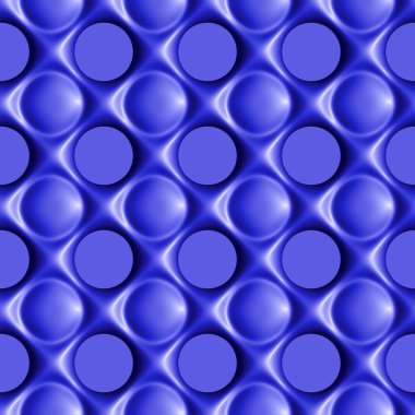 3D efekti sorunsuz arka plan, mavi duvar kağıdı dekorasyon desen.