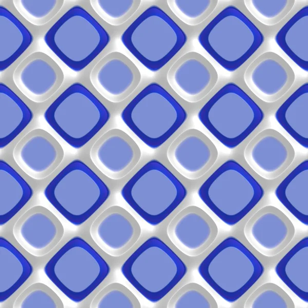 3D effect seamless background, blue wallpaper decoration pattern.