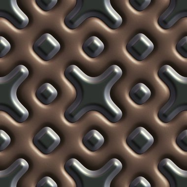 3D efekti sorunsuz arka plan, duvar kağıdı dekorasyon desen.