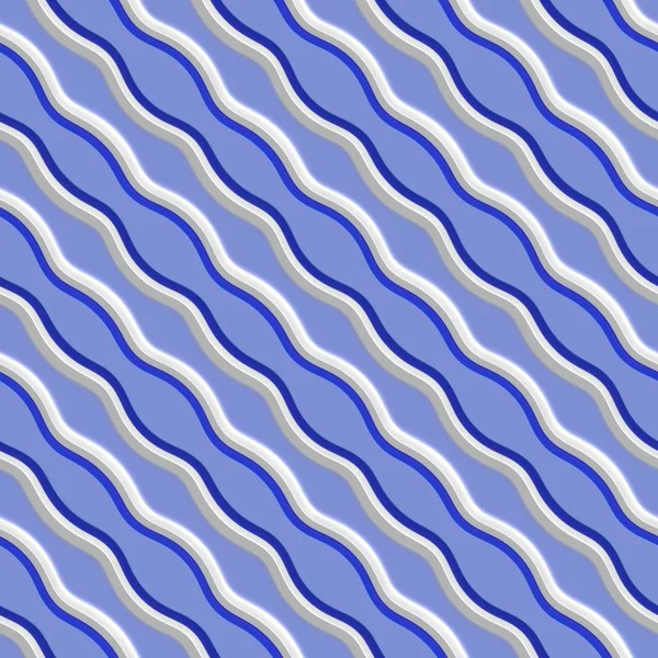 Effect Naadloze Achtergrond Blauwe Behang Decoratie Patroon — Stockfoto