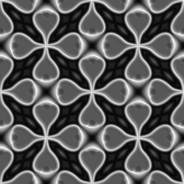 Effect Naadloze Achtergrond Zwart Wit Behang Decoratie Patroon — Stockfoto