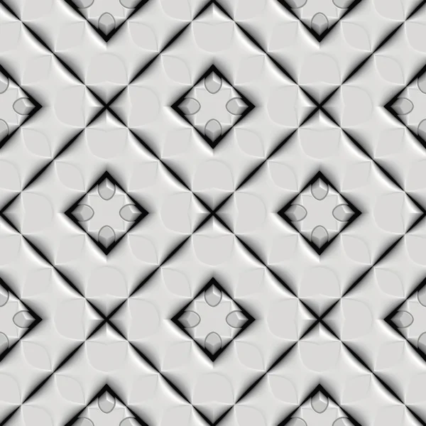 Effect Seamless Background White Wallpaper Decoration Pattern — Stock Photo, Image