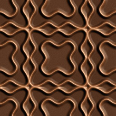 3D efekti sorunsuz arka plan, duvar kağıdı dekorasyon deri desen.