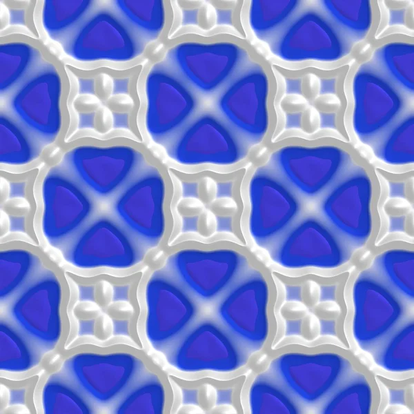 Effekt Nahtloser Hintergrund Tapete Dekoration Blaues Muster — Stockfoto