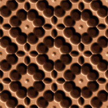 3D efekti sorunsuz arka plan, duvar kağıdı dekorasyon deri desen.