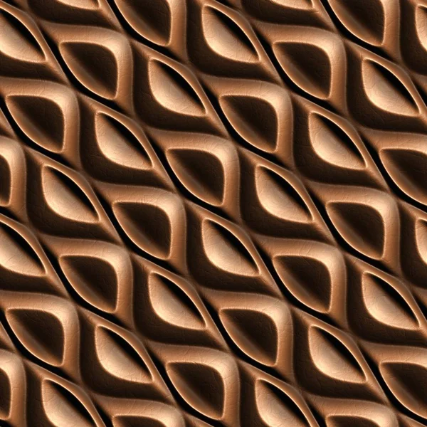 Effect Seamless Background Wallpaper Decoration Brown Leather Pattern — Stock Photo, Image
