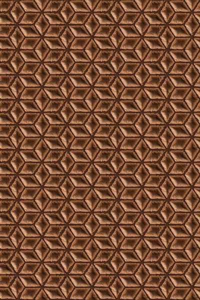 Seamless Tileable Leather Decorative Background Pattern — Stock Photo, Image