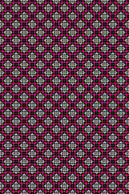 Sorunsuz soyut kristal dekorasyon dokulu arka plan deseni.