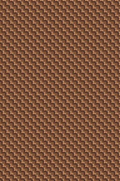 Effect Seamless Background Wallpaper Decoration Brown Leather Pattern — Stock Photo, Image