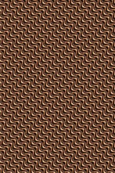 Effect Seamless Background Wallpaper Decoration Brown Leather Pattern — Stock Photo, Image