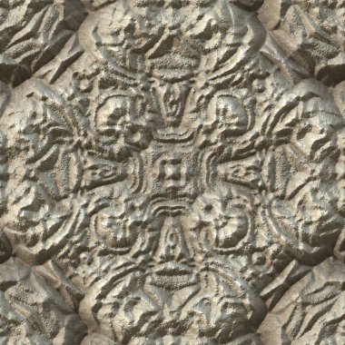 3D efekti sorunsuz arka plan duvar kağıdı taş döşenmiş desen.